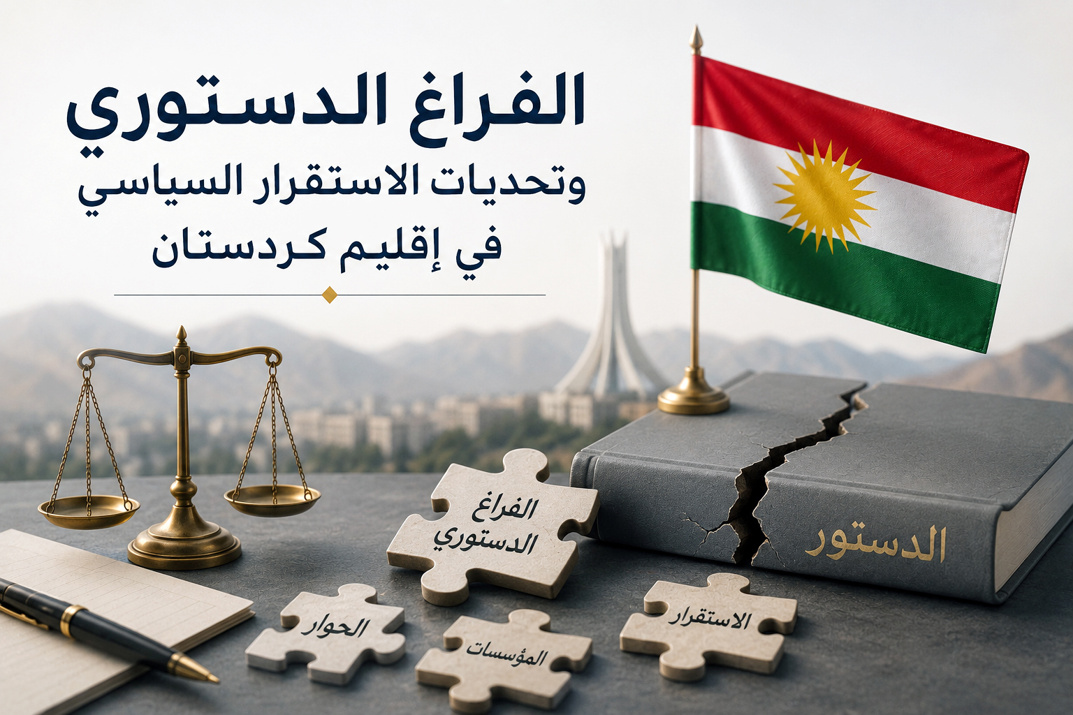 الفراغ الدستوري وتحديات الاستقرار السياسي في إقليم كردستان